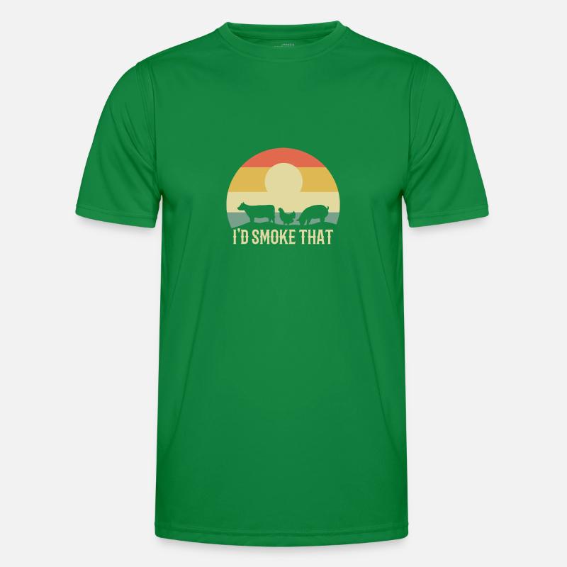 BBQ Men's Functional T-Shirt