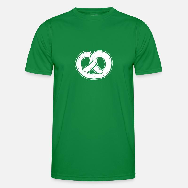 Brezel Männer Funktions-T-Shirt
