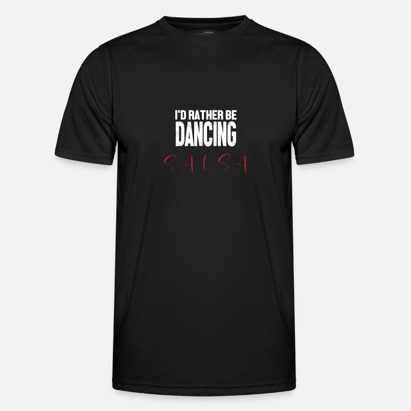 Salsa Dancer Dancer - Men's Functional T-Shirt - black