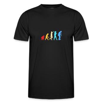 Klarinette - Männer Funktions-T-Shirt - Schwarz - Vorne - AI Model Male 178 dark (178cm)