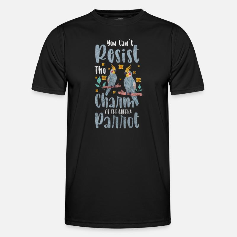 Ara cacatoès volant Faune T-shirt sport Homme