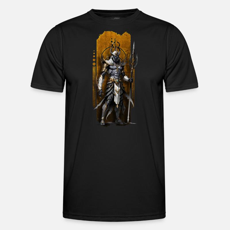 Osiris, Wächter der Unterwelt - Männer Funktions-T-Shirt - Schwarz