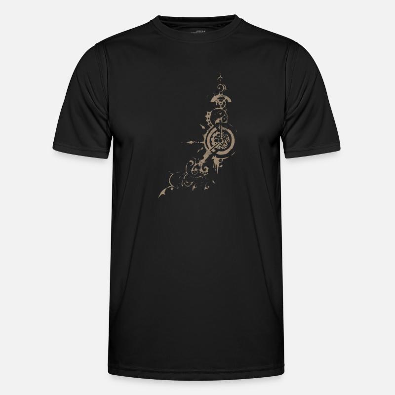 SteamPUNK cog design Men's Functional T-Shirt