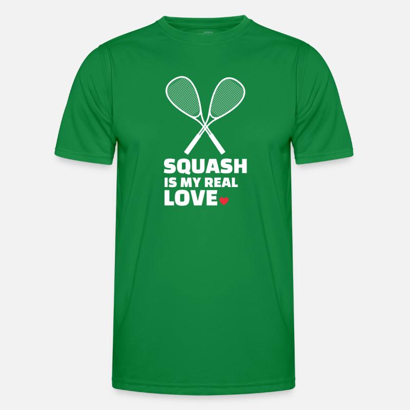 I love squash Men's Functional T-Shirt