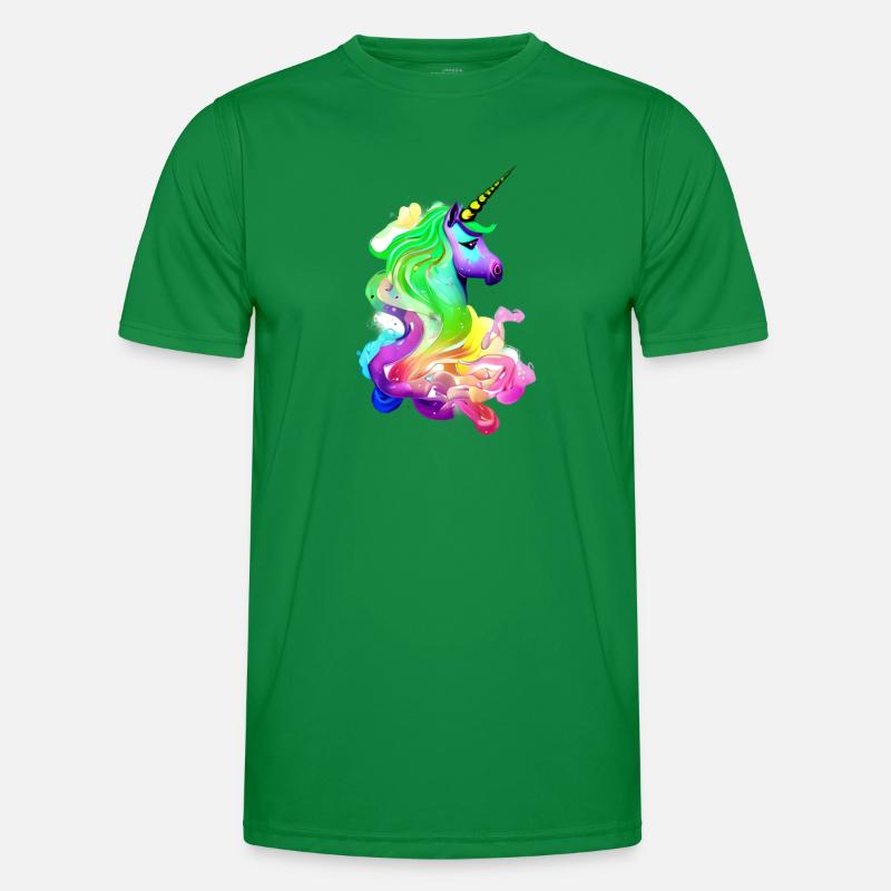 Einhorn Fabeltier Mädchen Einhörner Unicorn Männer Funktions-T-Shirt