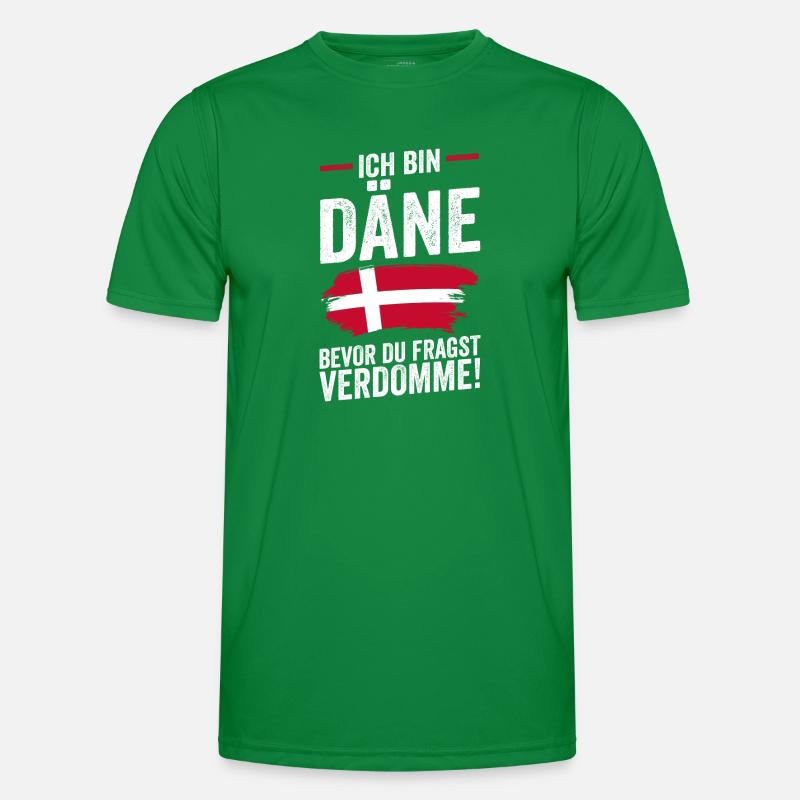 Danois Danemark T-shirt sport Homme