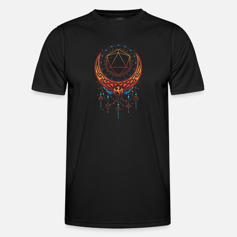 Black Moon Dice - Men's Functional T-Shirt - black