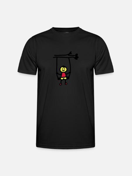 Child swing 3 - Men's Functional T-Shirt - black