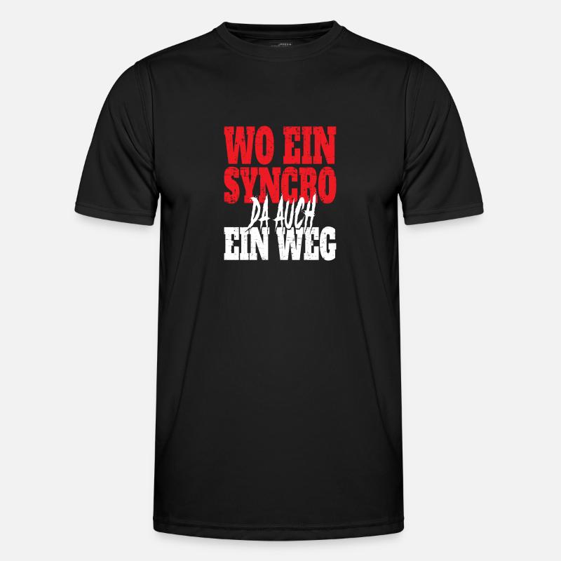 Wo ein Syncro da auch ein Weg Männer Funktions-T-Shirt
