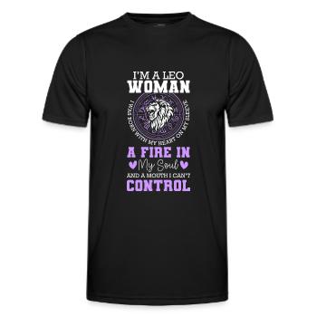 Horoskop Sternbild Geburtsmonat - Männer Funktions-T-Shirt - Schwarz - Vorne - AI Model Male 178 dark (178cm)