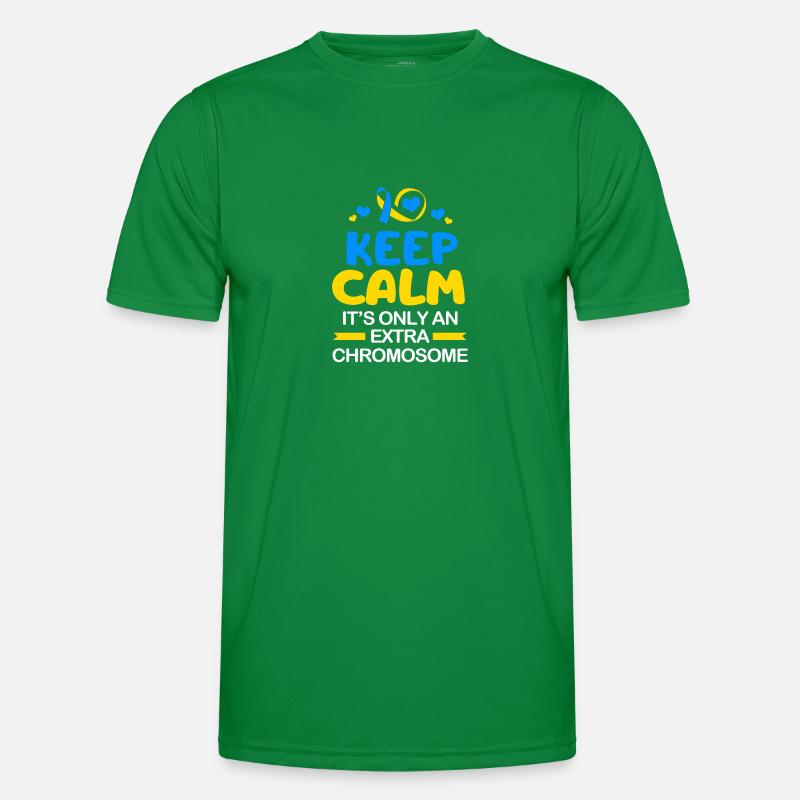 Down syndrome Men's Functional T-Shirt