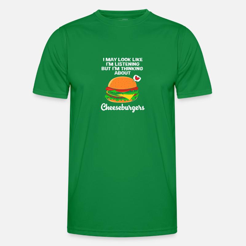Cheeseburger Burger Men's Functional T-Shirt