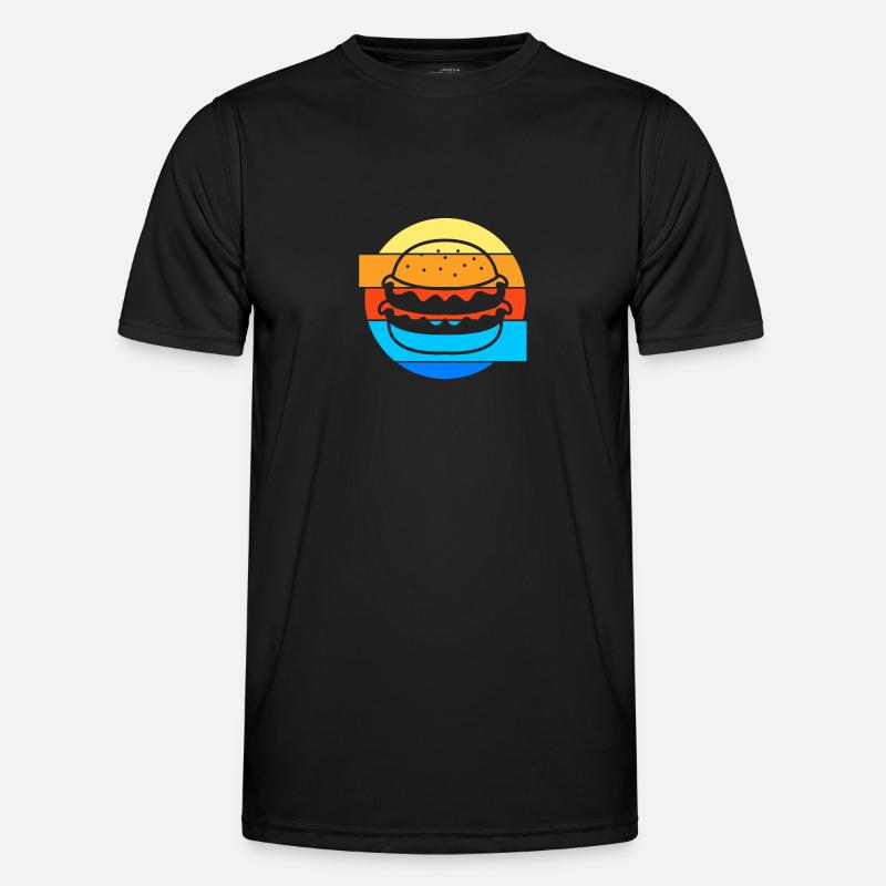 Cheeseburger Burger Men's Functional T-Shirt
