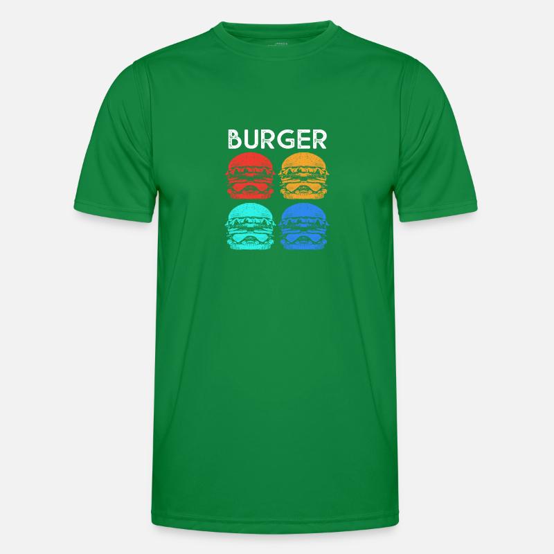 Cheeseburger Men's Functional T-Shirt
