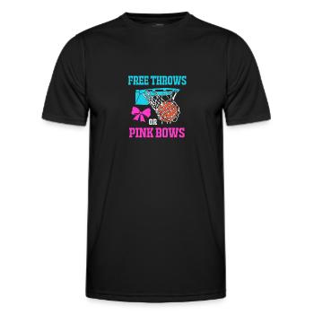 Gender Reveal - Männer Funktions-T-Shirt - Schwarz - Vorne - AI Model Male 178 dark (178cm)
