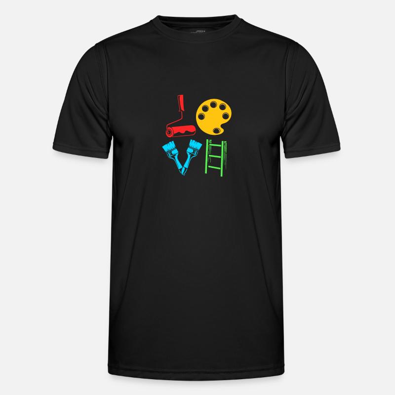 Painter - Men's Functional T-Shirt - black