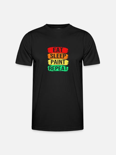 Painter - Men's Functional T-Shirt - black