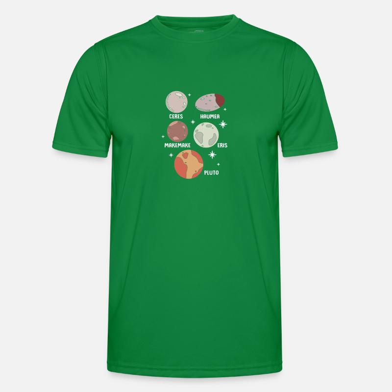 Sonnensystem Universum Männer Funktions-T-Shirt