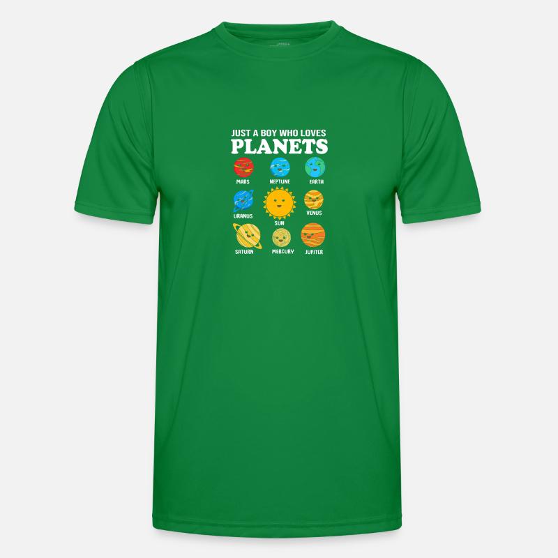 Solar System Universe Men's Functional T-Shirt
