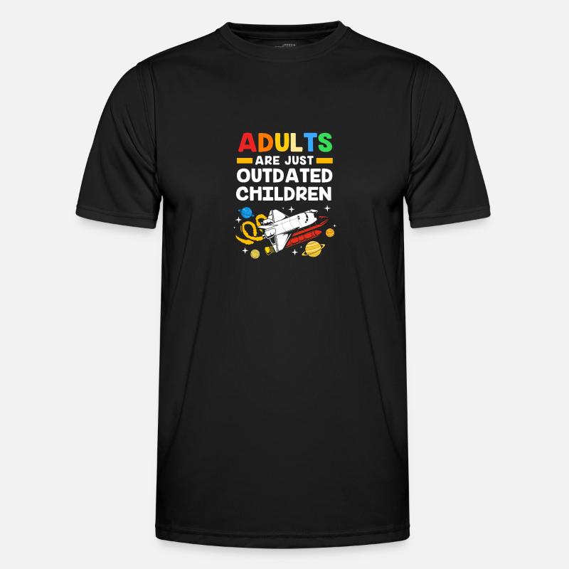 Universe Solar System - Men's Functional T-Shirt - black