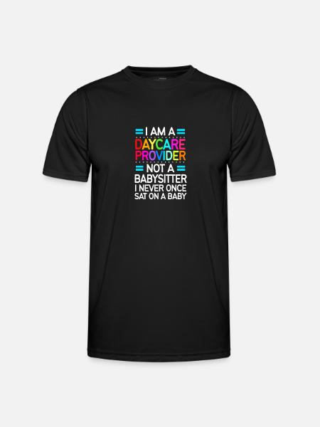 Garderie Éducateur Éducateur - T-shirt sport Homme - noir