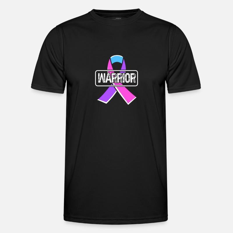 Thyroid cancer Thyroid cancer - Men's Functional T-Shirt - black