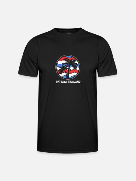 Thailand Pattaya - Men's Functional T-Shirt - black