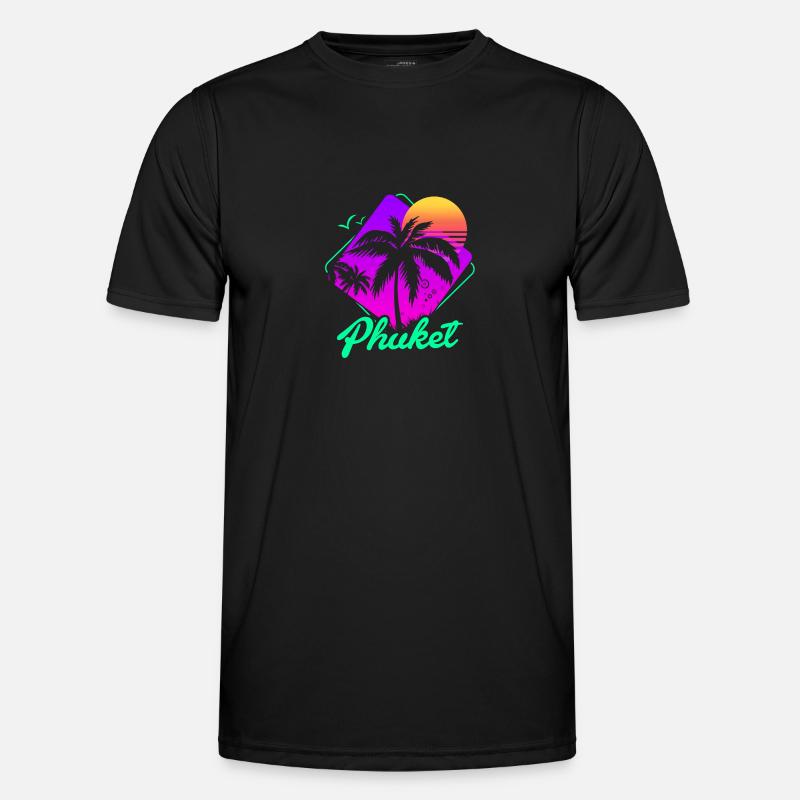 Thailand Thai Sprache Phuket Männer Funktions-T-Shirt