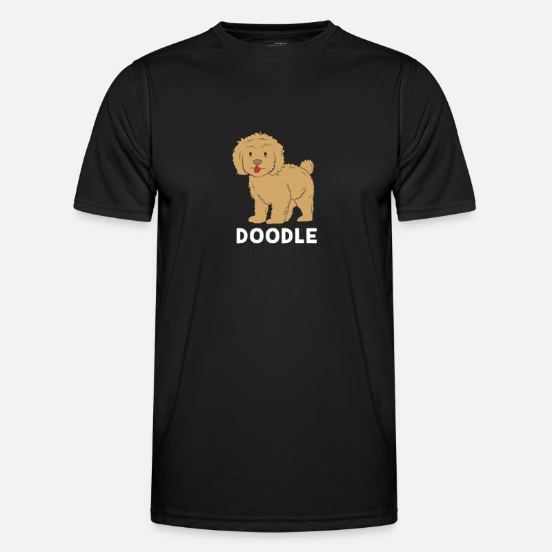 Goldendoodle Männer Funktions-T-Shirt