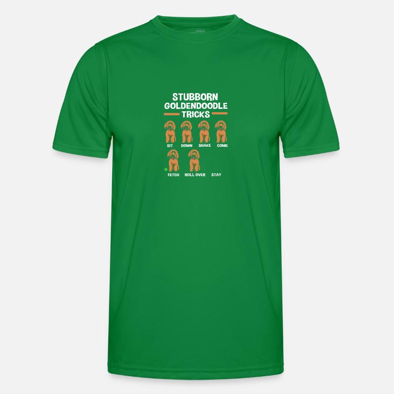 Goldendoodle Männer Funktions-T-Shirt