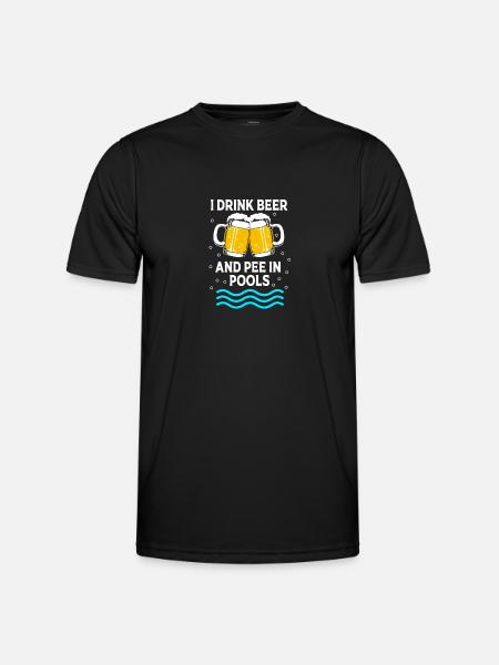 Pool Party - Men's Functional T-Shirt - black