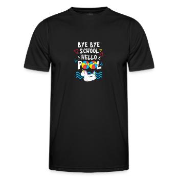 Pool Party - Männer Funktions-T-Shirt - Schwarz - Vorne - AI Model Male 178 dark (178cm)