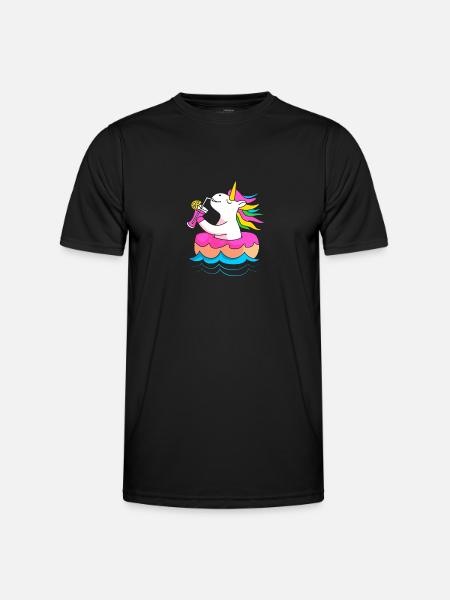 Pool Party - Men's Functional T-Shirt - black