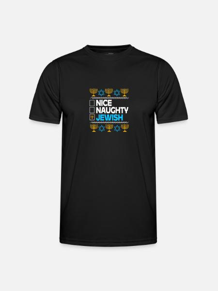 Hanukkah - Men's Functional T-Shirt - black