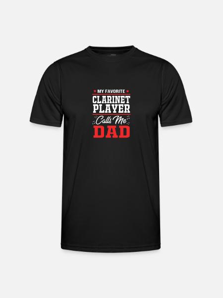 Clarinet - Men's Functional T-Shirt - black