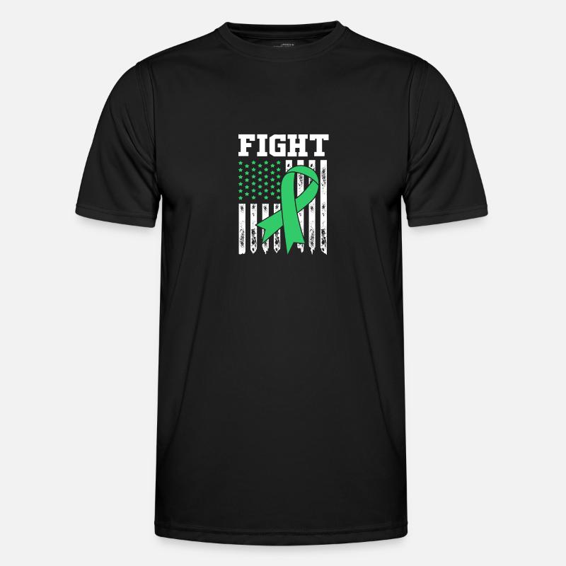 Lebererkrankung - Männer Funktions-T-Shirt - Schwarz