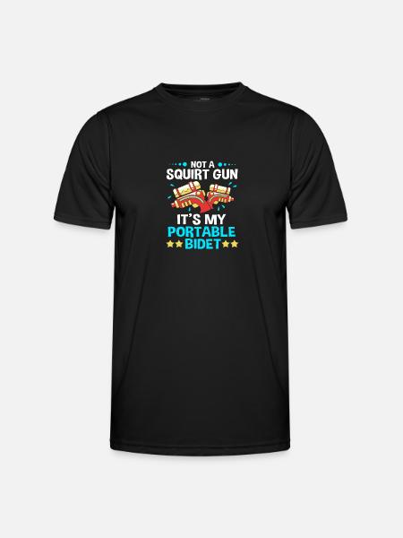 Water pistol - Men's Functional T-Shirt - black