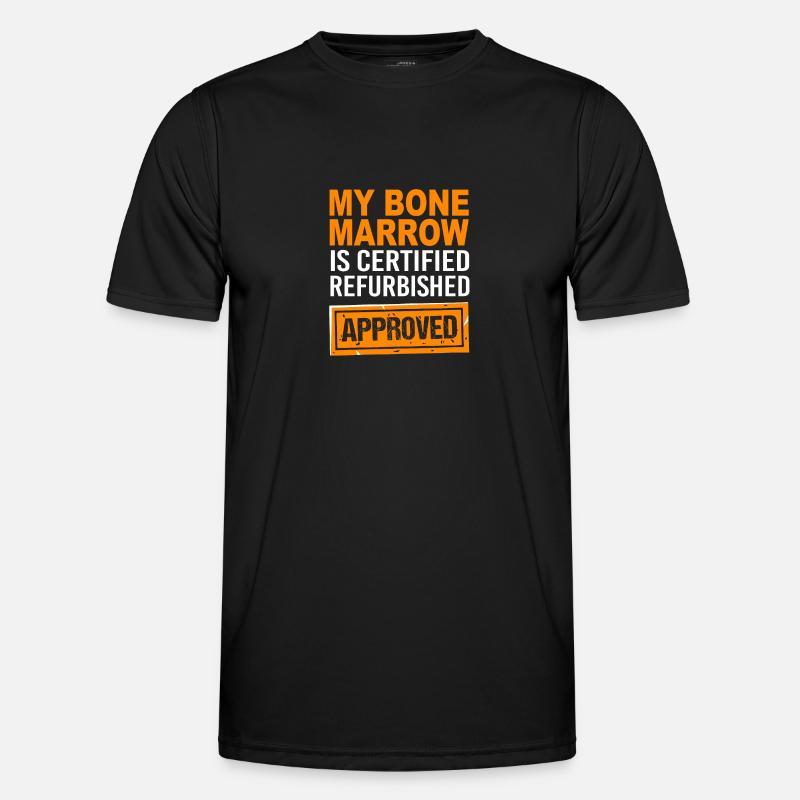 Leukämie Bewusstsein - Männer Funktions-T-Shirt - Schwarz