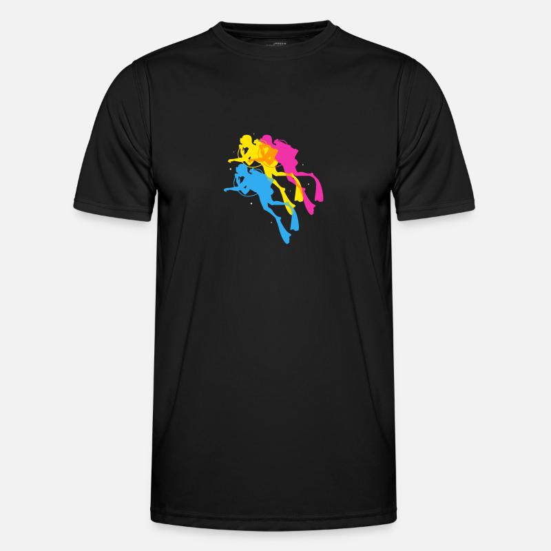 Dive - Men's Functional T-Shirt - black