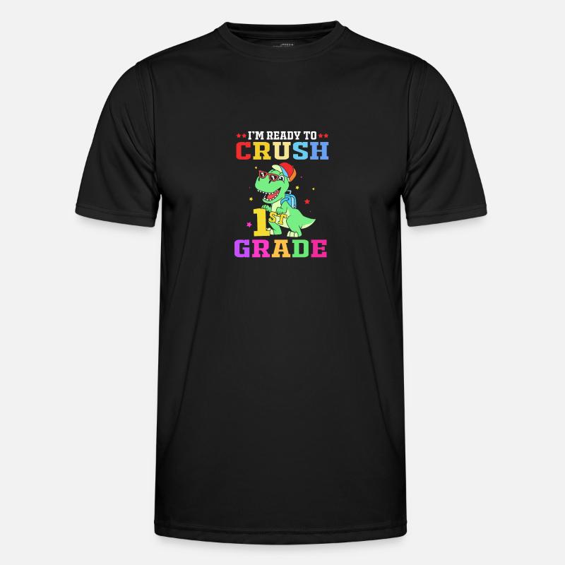 Erstklässler - Männer Funktions-T-Shirt - Schwarz