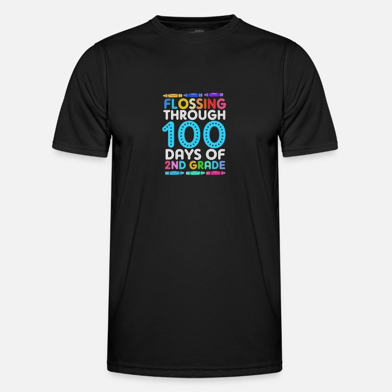 2. Klasse - Männer Funktions-T-Shirt - Schwarz