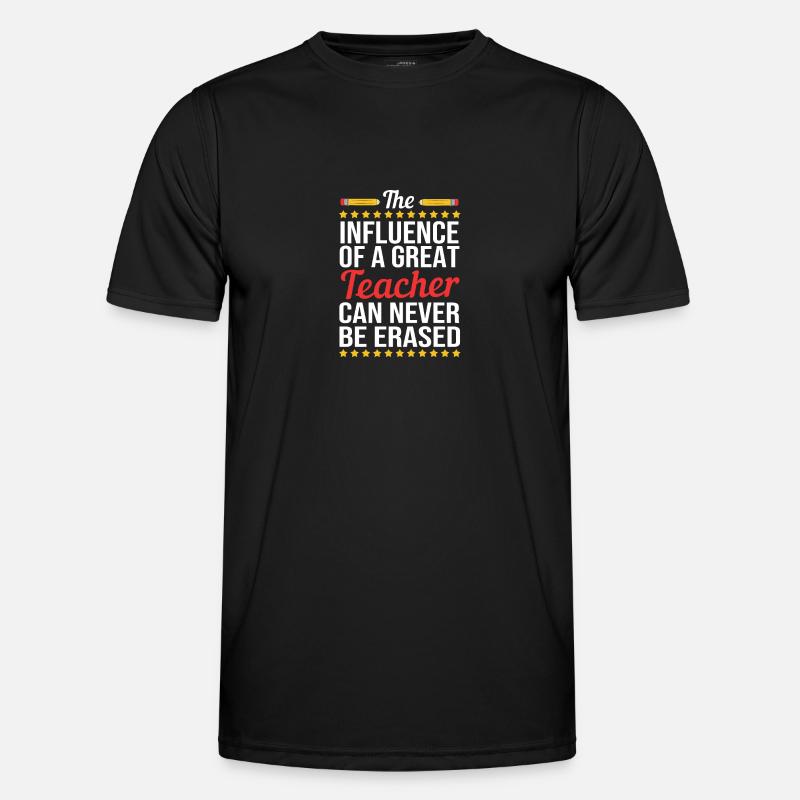 Lehrer der Mittelstufe - Männer Funktions-T-Shirt - Schwarz