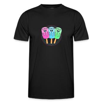 Pool Party - Männer Funktions-T-Shirt - Schwarz - Vorne - AI Model Male 178 dark (178cm)