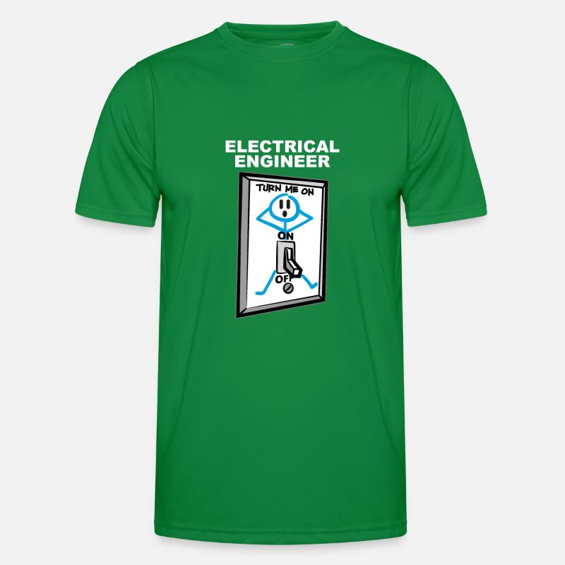 Electrical Engineer Humor Men's Functional T-Shirt