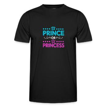 Gender Reveal - Männer Funktions-T-Shirt - Schwarz - Vorne - AI Model Male 178 dark (178cm)