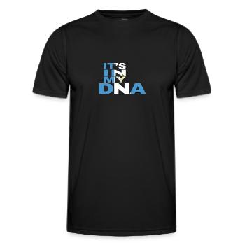 ITS IN MY DNA GUATEMALA - Men's Functional T-Shirt - black - Front - AI Model Male 178 dark (178cm)
