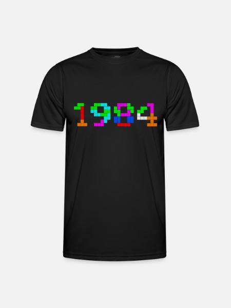 1984 - Men's Functional T-Shirt - black