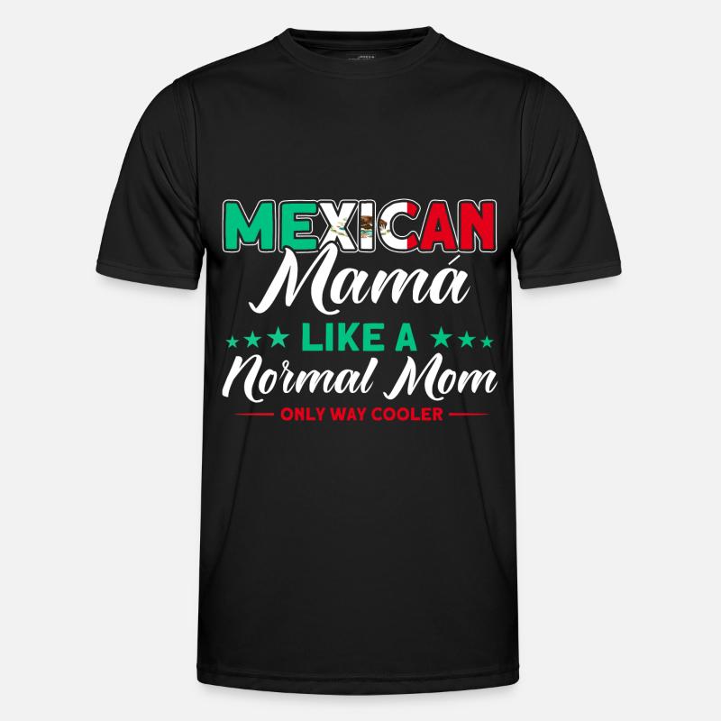 Mexico Mexican Roots Gift - Men's Functional T-Shirt - black