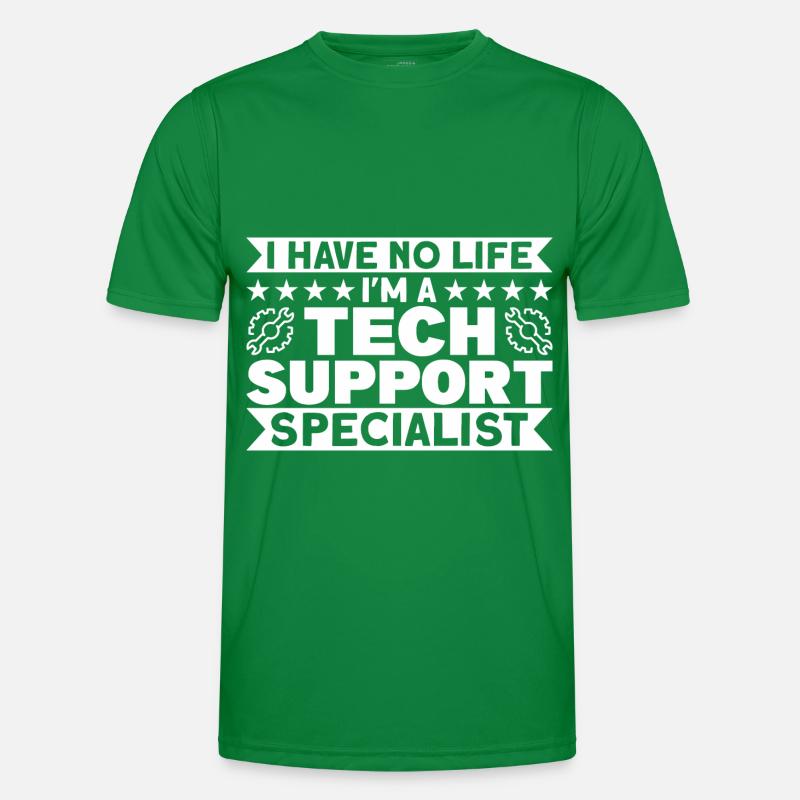 Tech Support Technical Support Support Gift Men's Functional T-Shirt