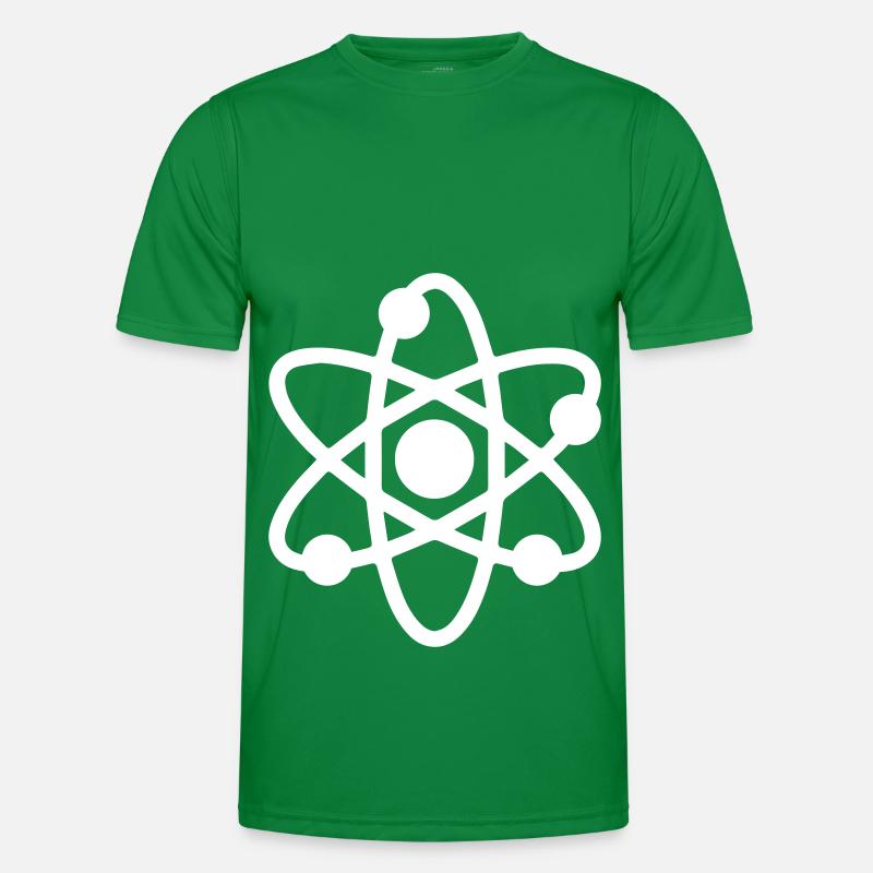 Atom Symbol Männer Funktions-T-Shirt